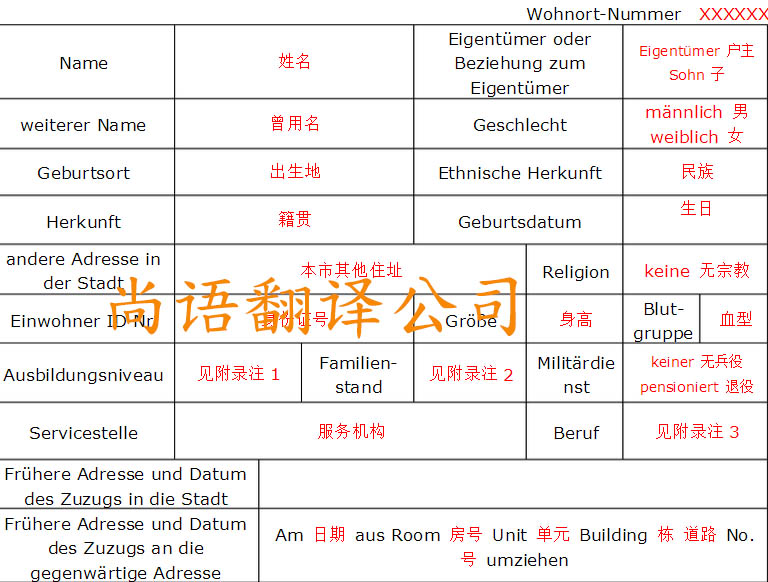 戶口本翻譯公司收費標準是什么？